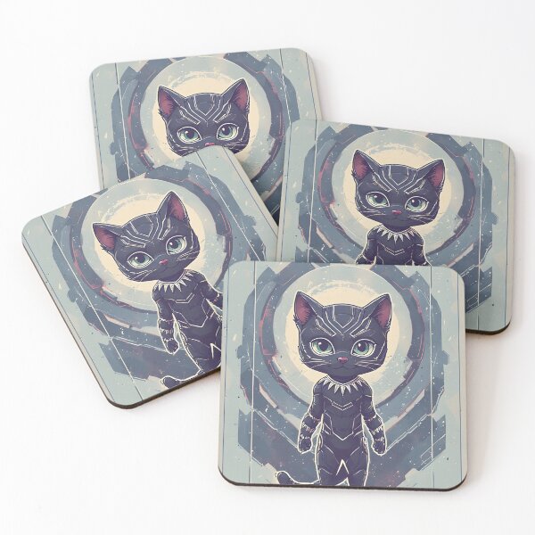 Item preview, Black Kitten From Wakanda designed and sold by owi-art.