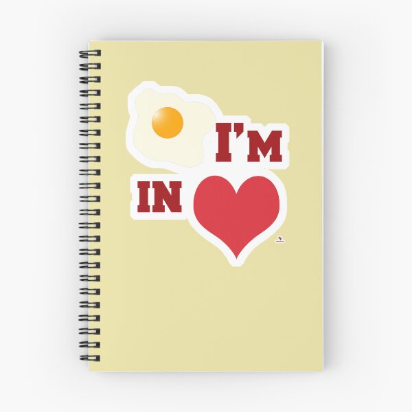 Item preview, Fried Egg I Am In Love Funny Heart Motto designed and sold by mytshirtfort.