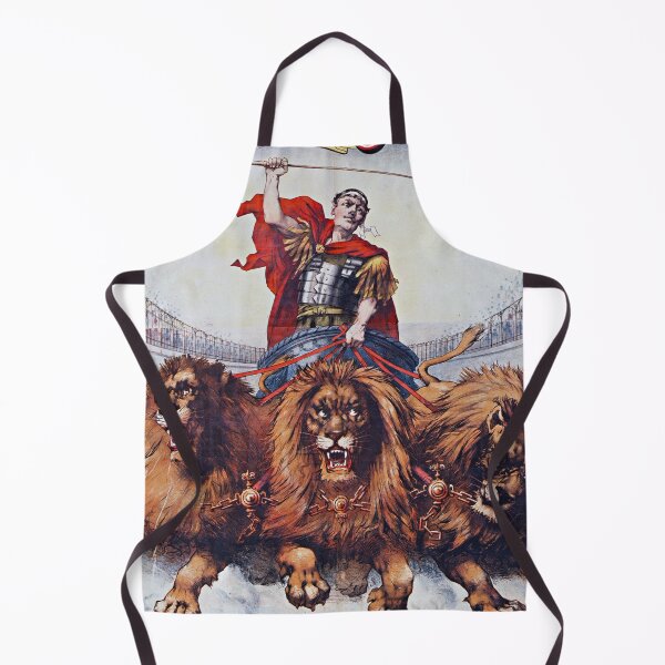 Item preview, Circus Lions Theatrical Poster (1890) designed and sold by 19th Century in Color.