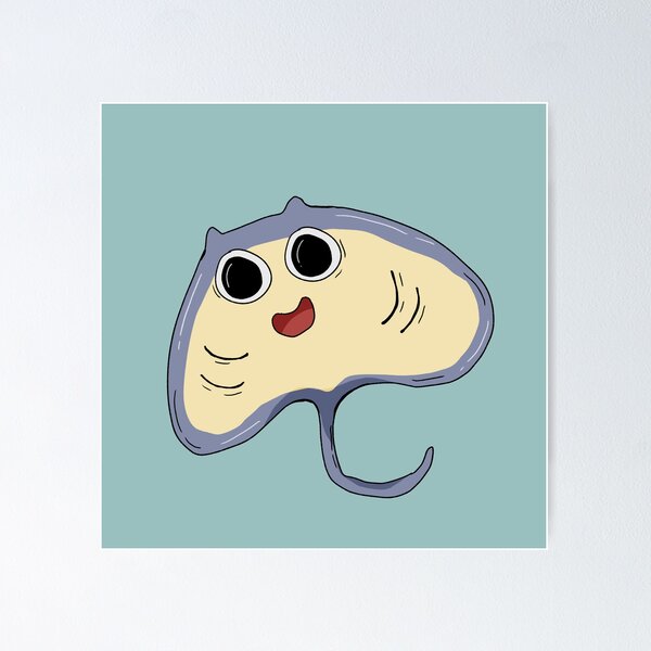 Item preview, Cute Stingray designed and sold by Cipoleee.