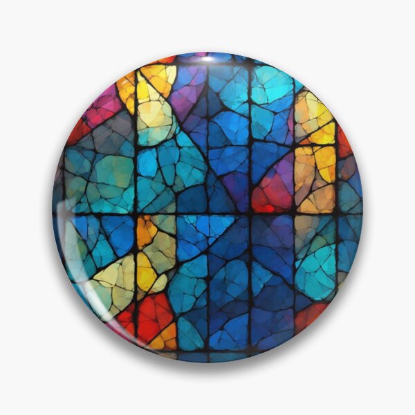 Item preview, A Kaleidoscope of Colors: The Vibrant Harmony Between Stained Glass and the Mapparium designed and sold by Virtuals1.