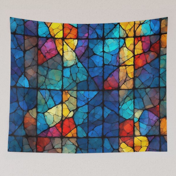Item preview, A Kaleidoscope of Colors: The Vibrant Harmony Between Stained Glass and the Mapparium designed and sold by Virtuals1.