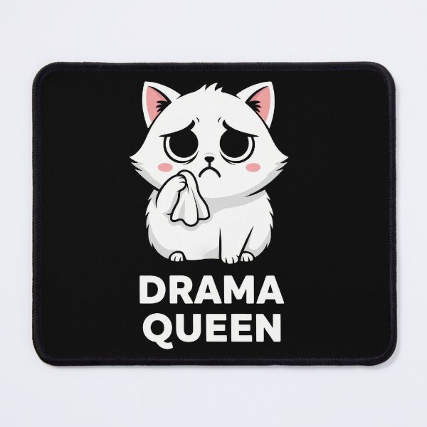 Item preview, Drama Queen Crying Cat designed and sold by Teeny Quities.
