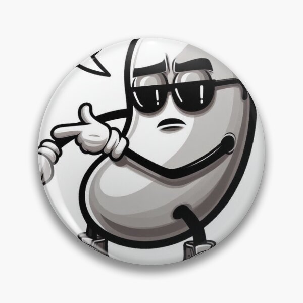 Item preview, Cool Beans Funny Sticker designed and sold by slayboots1005.