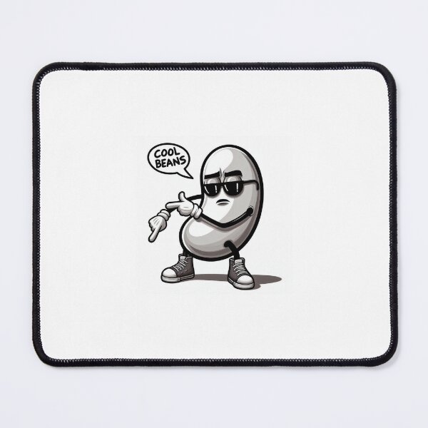 Item preview, Cool Beans Funny Sticker designed and sold by slayboots1005.