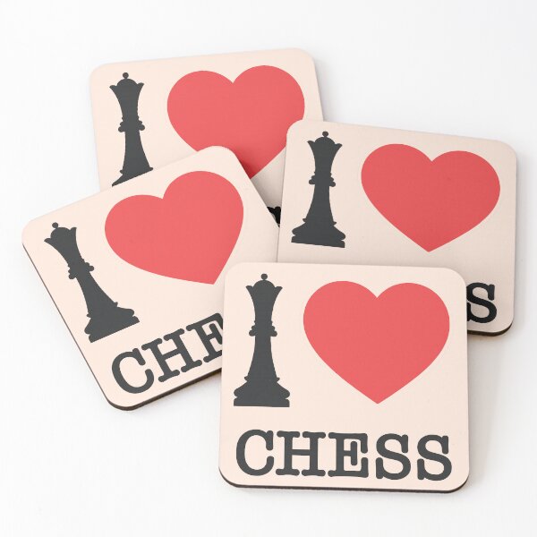 Item preview, I love chess designed and sold by YChangShop.