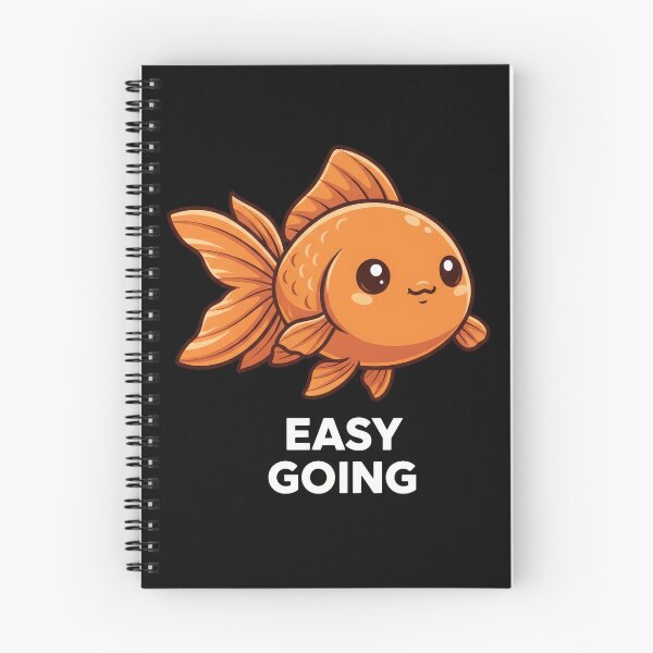 Item preview, Easy Going Goldfish designed and sold by Teeny Quities.