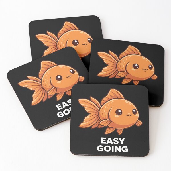Item preview, Easy Going Goldfish designed and sold by Teeny Quities.