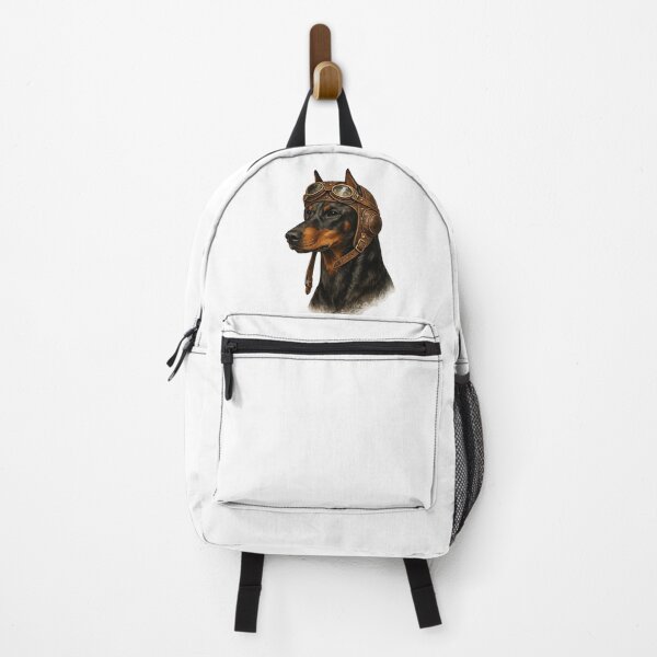 Item preview, Doberman in Army Helmet — Cartoon Soldier Dog designed and sold by DogYouChose.
