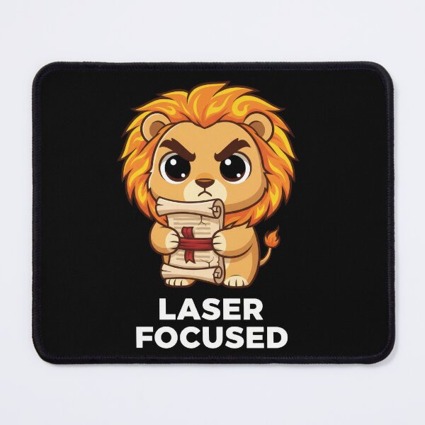 Item preview, Laser Focused Lion Cub designed and sold by Teeny Quities.