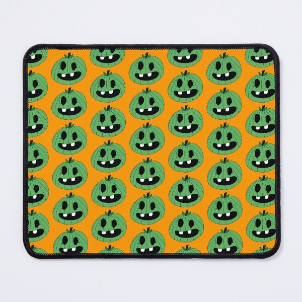 Item preview, Spooky Green Pumpkin Face – Playful Halloween Art designed and sold by chicadelosrulos.