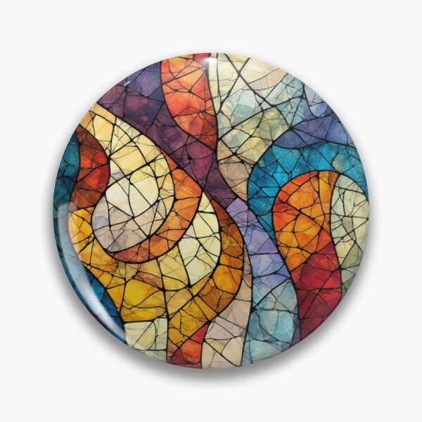 Item preview, The Kaleidoscopic Symphony of Light: An Exploration Through Colorful Stained Glass Patterns designed and sold by Virtuals1.