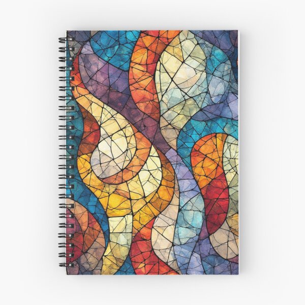 Item preview, The Kaleidoscopic Symphony of Light: An Exploration Through Colorful Stained Glass Patterns designed and sold by Virtuals1.