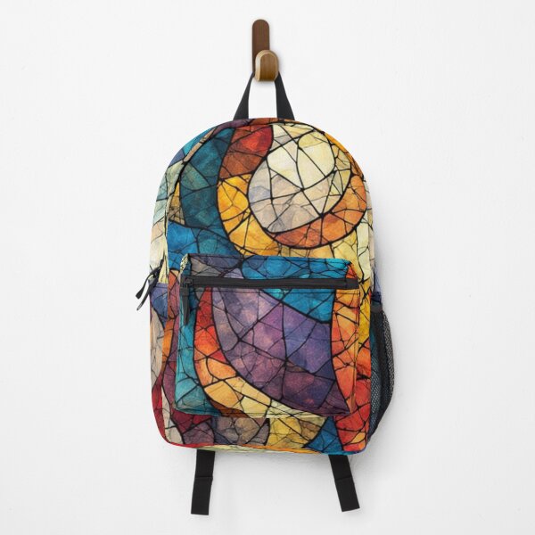 Item preview, The Kaleidoscopic Symphony of Light: An Exploration Through Colorful Stained Glass Patterns designed and sold by Virtuals1.
