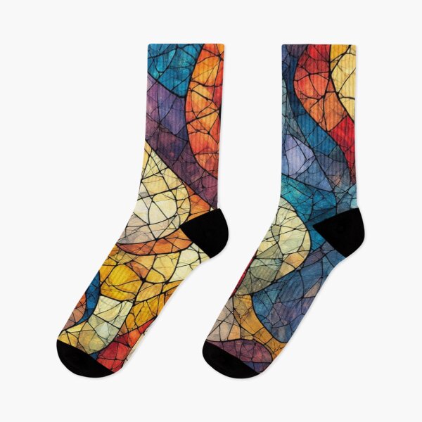 Item preview, The Kaleidoscopic Symphony of Light: An Exploration Through Colorful Stained Glass Patterns designed and sold by Virtuals1.