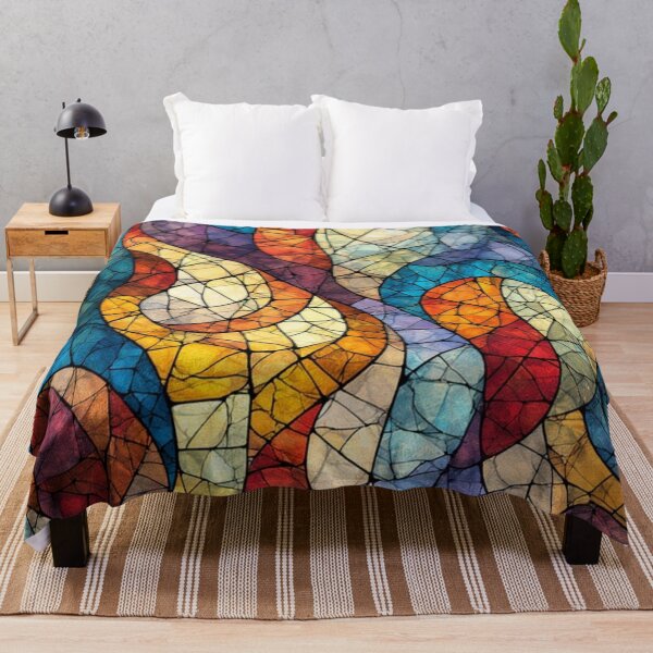 Item preview, The Kaleidoscopic Symphony of Light: An Exploration Through Colorful Stained Glass Patterns designed and sold by Virtuals1.
