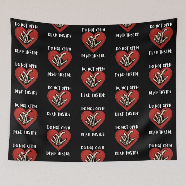 Item preview, Valentine's Day, Anti- Valentine's Day, Do Not Open Dead Inside designed and sold by SquirrelDesignLLC.