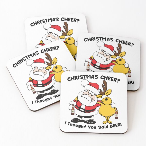 Item preview, Christmas Cheer I Thought You Said Beer Santa designed and sold by Oaks Creations.