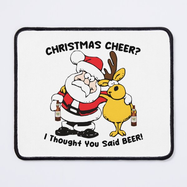 Item preview, Christmas Cheer I Thought You Said Beer Santa designed and sold by Oaks Creations.