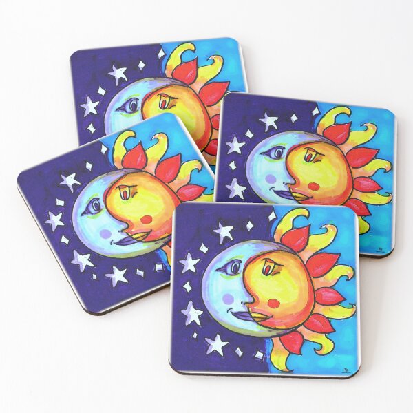 Item preview,  Celestial Sun Moon Nineties Art Design designed and sold by mytshirtfort.