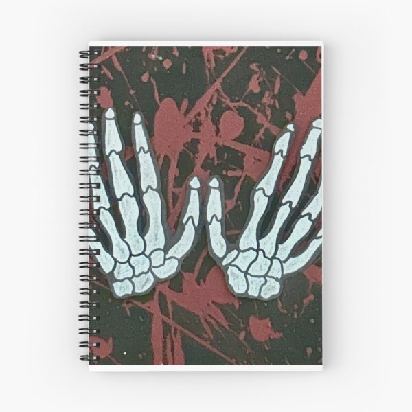 Item preview, Blood splatter skeleton hands designed and sold by DLChuckles86.