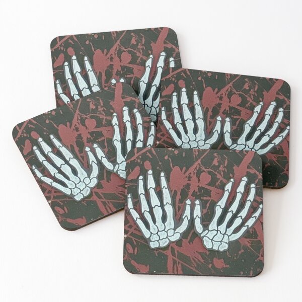 Item preview, Blood splatter skeleton hands designed and sold by DLChuckles86.