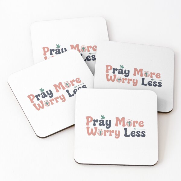 Item preview, Pray More Worry Less. designed and sold by Virtuousvogue.