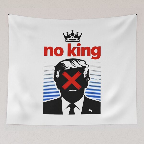Item preview, anti ice No Kings anti trump designed and sold by Uglyandcute.