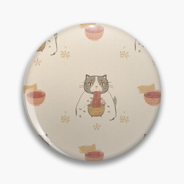 Item preview, Big Cute Cat Eating Ramen designed and sold by JosueShop101.