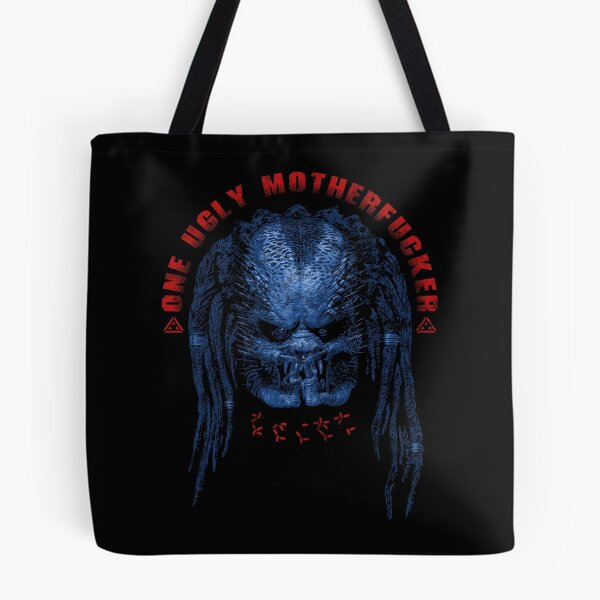 Item preview, Jungle Hunter Yautja One Ugly MF Predator Distressed designed and sold by Power Up Prints.