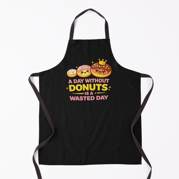 Item preview, Funny Donut Quote – A Day Without Donuts Is Wasted designed and sold by Irysek.