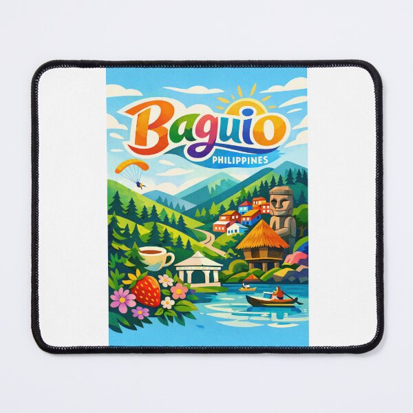 Item preview, Baguio Mountain Charm – Summer Capital of the Philippines designed and sold by Aryabek.