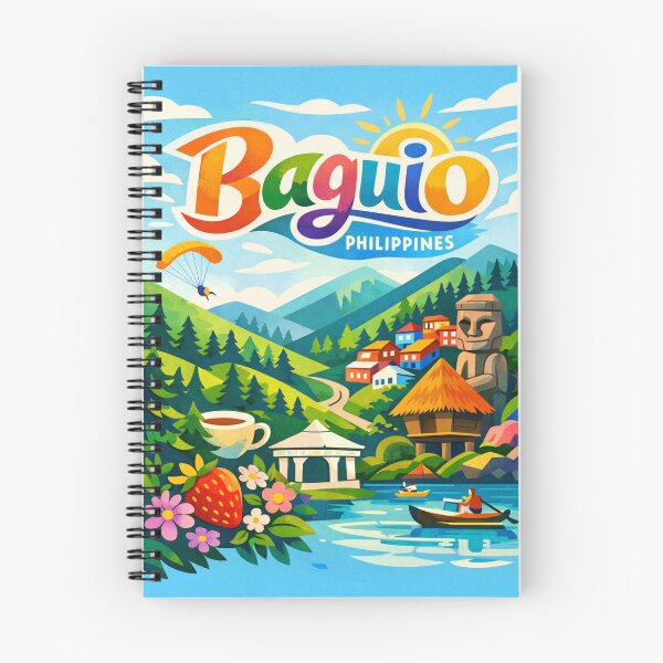 Item preview, Baguio Mountain Charm – Summer Capital of the Philippines designed and sold by Aryabek.