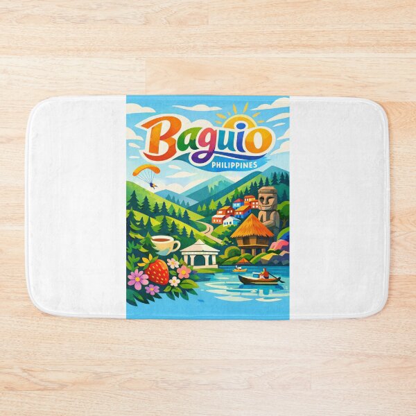 Item preview, Baguio Mountain Charm – Summer Capital of the Philippines designed and sold by Aryabek.