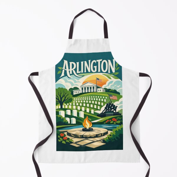 Item preview, Arlington Hilltop Tribute – Memorials, Eternal Flame & National Pride designed and sold by Aryabek.