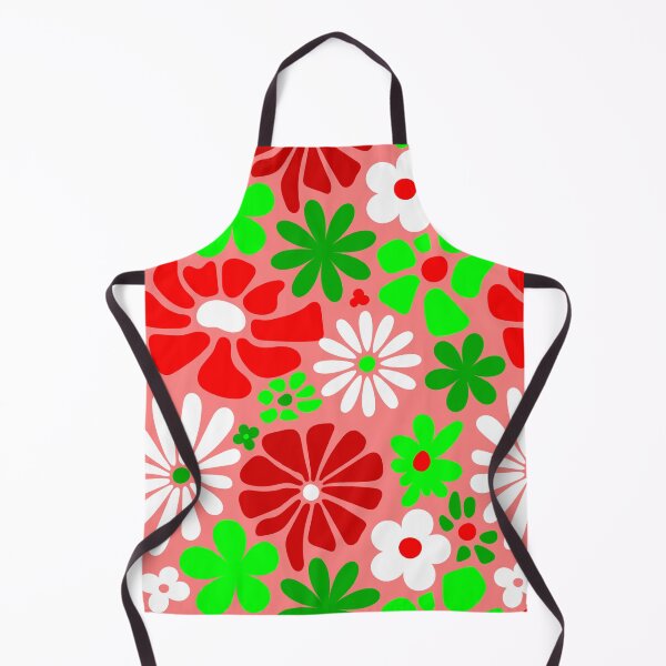 Item preview, vintage christmas groovy 1960s floral designed and sold by Gossip Rag.