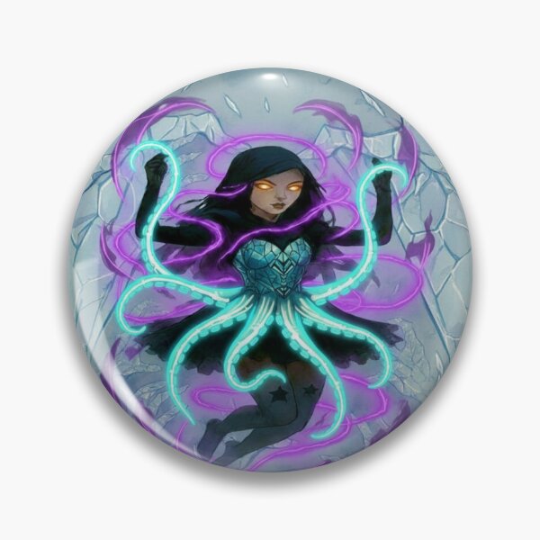 Item preview,  Necro Woman of Ice and Purple Smoke designed and sold by Ecosetereos.