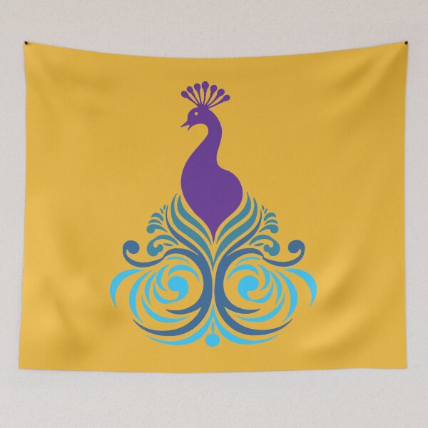 Item preview, Indian Peacock Design – Elegant National Bird Artwor designed and sold by Harshit_Digital_Arts.