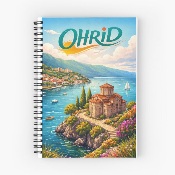Item preview, Ohrid Lakeside Heritage – Medieval Fortress & North Macedonia Beauty designed and sold by Aryabek.