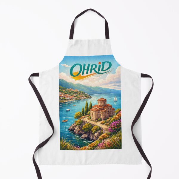 Item preview, Ohrid Lakeside Heritage – Medieval Fortress & North Macedonia Beauty designed and sold by Aryabek.
