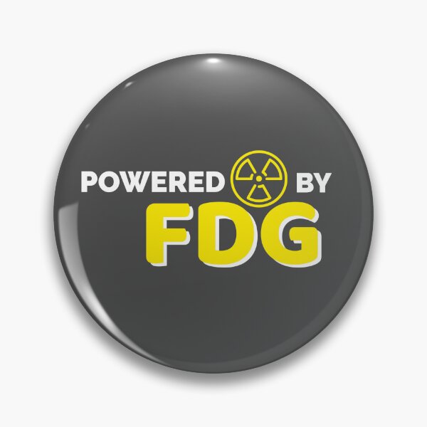 Item preview, Powered By FDG - PET/CT Nuclear Medicine Technologist designed and sold by STPrints.