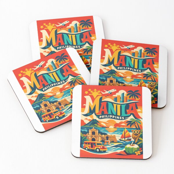 Item preview, Manila City Sunset – Intramuros, Binondo & Bayfront Charm designed and sold by Aryabek.