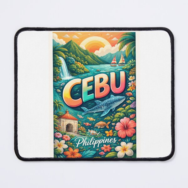 Item preview, Cebu Island Wonders – Whale Sharks, Magellan’s Cross & Mountain Views designed and sold by Aryabek.