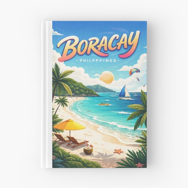 Item preview, Boracay White Beach Escape – Station 1 Views, Coconut Drinks & Island Life designed and sold by Aryabek.