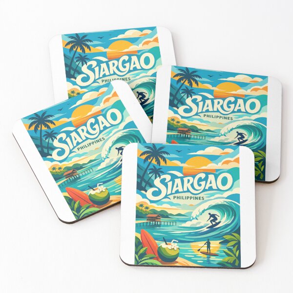 Item preview, Siargao Wave Riders – Cloud 9 Surf Break & Island Bliss designed and sold by Aryabek.