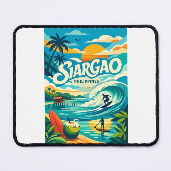 Item preview, Siargao Wave Riders – Cloud 9 Surf Break & Island Bliss designed and sold by Aryabek.