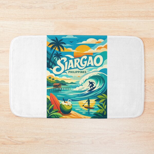 Item preview, Siargao Wave Riders – Cloud 9 Surf Break & Island Bliss designed and sold by Aryabek.