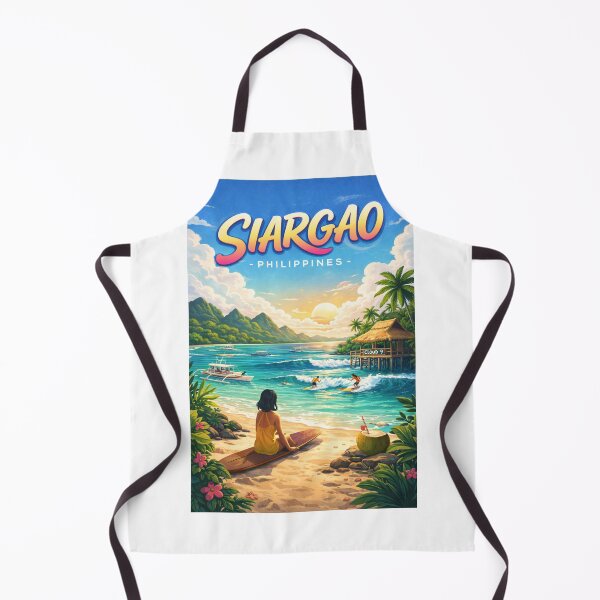Item preview, Siargao Sunset Watch – Cloud 9 Surfers, Boats & Coconut Paradise designed and sold by Aryabek.