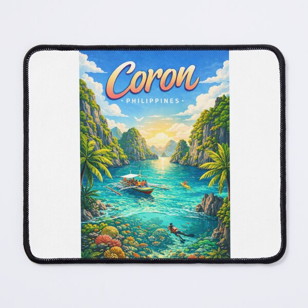 Item preview, Coron Lagoon Escape – Kayangan Views, Coral Gardens & Limestone Majesty  designed and sold by Aryabek.