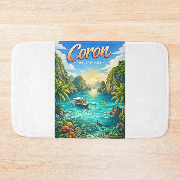 Item preview, Coron Lagoon Escape – Kayangan Views, Coral Gardens & Limestone Majesty  designed and sold by Aryabek.